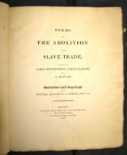 [SLAVE TRADE] MONTGOMERY (J.) GRAHAME (J.) & BENGER (E.) Poems on the Abolition of the Slave