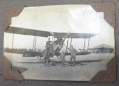 IRAQ, WWI, military snapshot photo albums, together with mounted photograph of Captain George Stuart