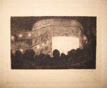 ETCHINGS, 20th c., various artists incl. J. B. Clark, Charles Holroyd etc. (10).