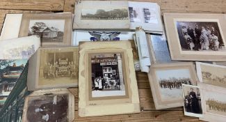 PHOTOGRAPHS, misc. civil & military, mostly 19th c. (Q).