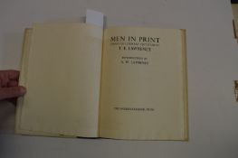 [GOLDEN COCKEREL PRESS] LAWRENCE (T. E.) Men in Print, 4to,