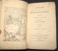[COOKERY] [RUNDALL (Mary)] A New System of Domestic Cookery, 12mo, frontis & 9 plates, one or two
