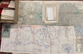 [MAPS] q. of U.K. maps, folding, incl. O.S. etc.