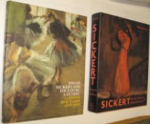 [SICKERT] BARON (Wendy) Sickert: Paintings and Drawings, 4to, d.w., New Haven: Yale, (2006);
