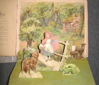 [CHILDREN'S BOOKS] WEEDON (L.) The Land of Long Ago..., obl. folio POP-UP book (pop-ups detached;