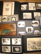 PHOTOGRAPHY, MIDDLE EAST - box of 7 snapshot albums, Palestine, Egypt, Aden etc,1930s-40s.