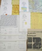 ABU DHABI, TRUCIAL STATES, 5 folding maps of Liwa, UAE, Oman etc, 1967-80.