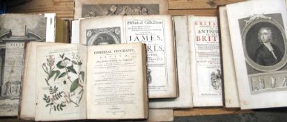 SPENCE, Polymetis, folio 39 of 41 plates only, calf, L., 1747; a defective 17th c. Dutch Bible; &