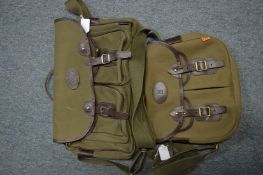 Two Chapman leather and canvas bags.