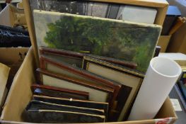 Various paintings and prints etc.