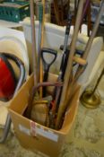 Garden tools etc.