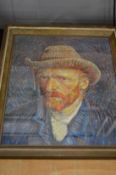 Two prints after Van Gogh.