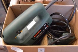 A Bosch jigsaw and sander.
