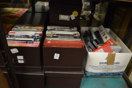 A large quantity of DVD's.