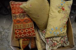 A quantity of cushions.