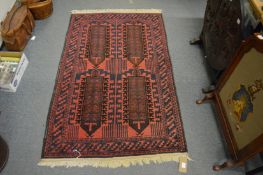 A Persian style rug, 150cm x 94cm.