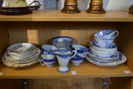 Spode, Worcester and other decorative china and teaware.