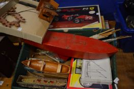 Toys, games, puzzles and a cuckoo clock.