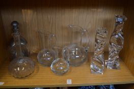 Stylish glassware etc.