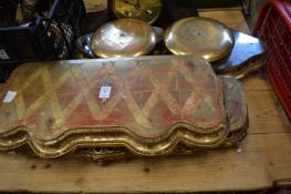 Gilt wood stands etc.