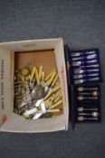 Miscellaneous flatware etc.