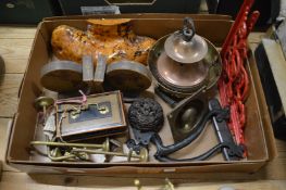 Miscellaneous collectables, metal work etc.