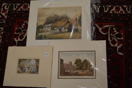 Baxter print and two other items.