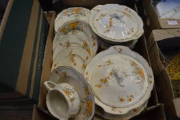 An Alfred Meakin part dinner service etc.