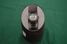 A gentleman's Citizen chronograph style wristwatch.
