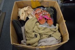 A quantity of ladies garments.