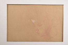 GRAHAM SUTHERLAND OM (1903-1980) Head of a young boy, chalk on paper, inscribed 'Alan Sutherland',