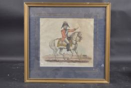 19TH CENTURY BRITISH NAPOLEONIC PERIOD MILITARY PRINTS Set of four to include Lieut. Gen. Lord