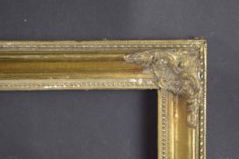 A GILT PICTURE FRAME Rebate size 20ins x 30ins