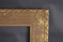 A GILT PICTURE FRAME Rebate size 20.5ins x 14ins