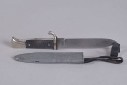 A SOLINGER OF GERMANY KNIFE AND SHEATH. 10ins long