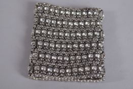 PHILIPPA AUDIBERT A SILVER DIAMONTI BRACELET, signed
