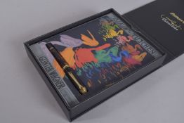 THE PELIKAN TUSCHEN FOUNTAIN PEN with 14ct gold nib, in a presentation box.