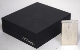 A DU PONT OF PARIS CHROME LIGHTER in original box.