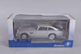 A SOLIDO GREY ASTON MARTIN DBS boxed.