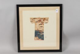 20TH CENTURY CHINESE SCHOOL, a fine study of a design for a court robe, framed and glazed.
