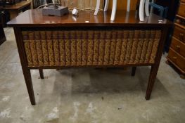 Encyclopedia Britannica volumes 1-24 housed in a purpose built mahogany bookcase.