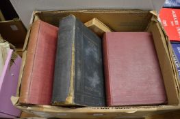 Quantity of assorted books.