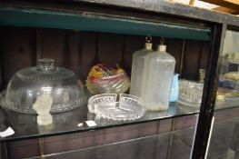 Decorative and household glassware.