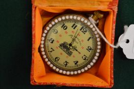 Decorative pocket watch.