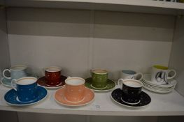 Susie Cooper coffee cans and saucers.