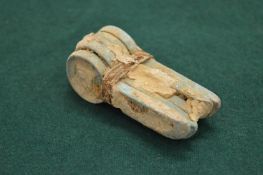 A group of ancient bronze money (?).