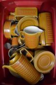 Quantity of Hornsea dinner ware.