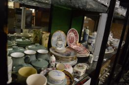 A large quantity of decorative and household china.