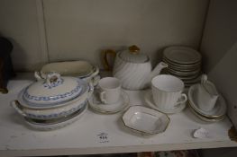 Children's porcelain part tea service etc.