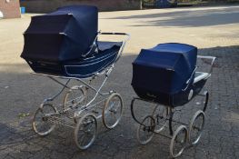 Two old prams.